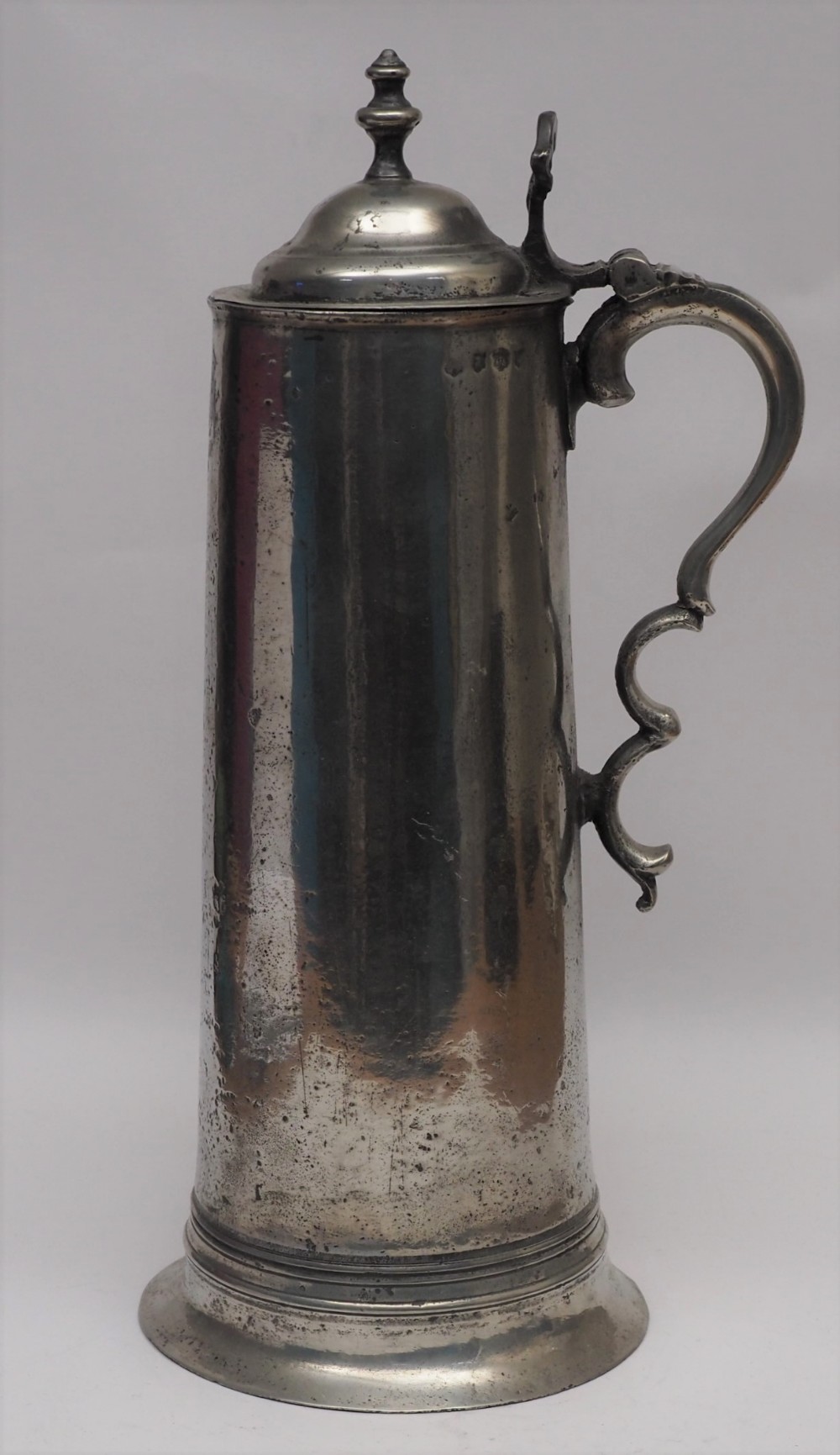 antique english pewter spire flagon by ingram hunt 1778 1807