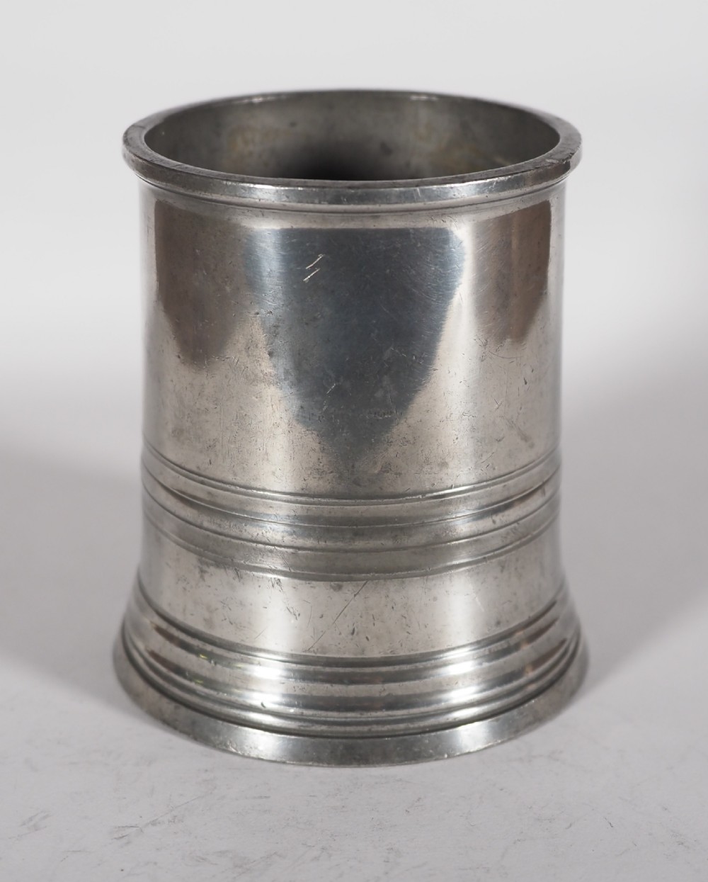 antique english pewter 1 pint 'drip catcher funnel stand' by w r loftus circa 1890